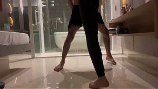Accurate and delicious kicks with beautiful feet   pov