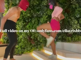 Mistress Ellatrix being an ace at football, scoring several goals in her slave’s rotten balls lol