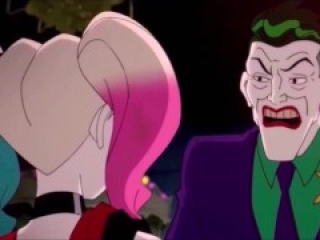 HARLEY QUINN JOKER NUTSHOT - Harley Quinn BALLBUSTING joker, dc batman, Joker bat swing in the balls